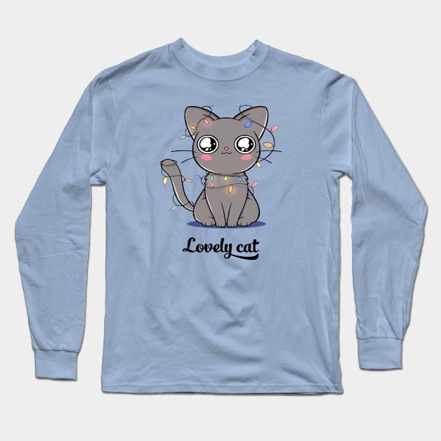 Lovely cat Long Sleeve T-Shirt by This is store